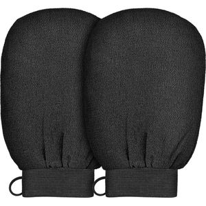 Jinius ® - Exfoliating glove - Scrub Handschoen - Scrub - Verwijderd Fake Tan Dode Huidcellen