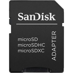 SanDisk Ultra Micro SDXC - 64GB - UHS1 en A1 - Met Adapter