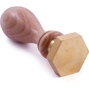 Houten heft, lichtbruin
