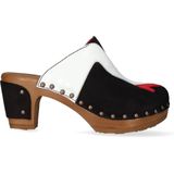 Jan Jansen Women Walk On Wood Nero-Schoenmaat 37