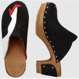 Jan Jansen - Walk On Wood - Klompen - Nero - Nubuck Leer