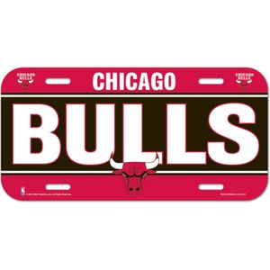 Chicago Bulls - 23 - Jordan - Michael Jordan - NBA - Basketball - Wall decor - Metalen kentekenplaat VS - Metal license Plate USA - Wincraft