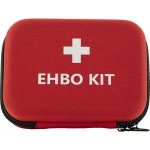 EHBO kit - voor onderweg – op werk -  licht - verbanddoos - reisformaat – 53 delig – stevig - compact - waterafstotend – in de auto – op de fiets – outdoor - op reis - 16x12x6cm - Eerste hulp - Pleisters - ongevallen - First aid - verbandkoffer