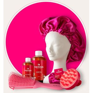 Venus Giftbox - Geschenkset - Luxurious Hair Journey Extra Growth