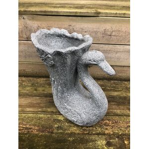 Bloempot 'Zwaan' - van steen