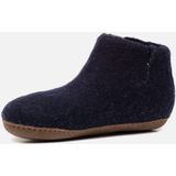 Tofvel Mula Wolvilt Sloffen Navy Blue | Blauw | Wolvilt | Maat 37 | TF100068