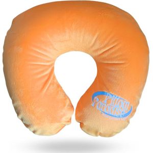 Pillow Paradise - Nekkussen - Reizen - Travel - Opblaasbaar - Oranje