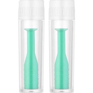 Lens zuignap - Contactlens - Lichtblauw - 2 stuks - Voor Harde Lenzen