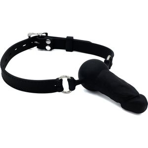 Ball gag / Mondknevel met siliconen ball met dildo / Sex toys voor koppels