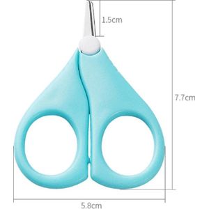 Baby nagelschaar - babynagelschaar - blauw - 2 stuks