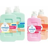 Seepje - Vloeibaar Wasmiddel Universeel - Sprankelende Jasmijn - 1 Liter - 23 Wasbeurten