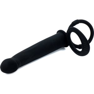 Voorbinddildo dubbele penetratie / anale vibrator / Sex toys voor hem & haar