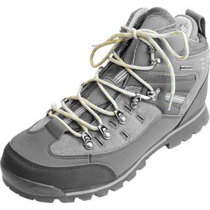 Grijs gele ronde schoenveters voor werkschoenen | Lengte: 230cm | Dikte: 4,5mm