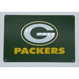 USArticlesEU - Metalen kentekenplaat -Green Bay Packers - American Football - Gridiron - NFL - license plate - decor - muurplaat - americana