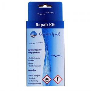 Herstelkit Zwembad - Reparatie Kit Voor Zwembaden - Reparatiekit Voor Luchtbedden - Lijm Voor Opblaasboten - PVC Artikelen Repareren