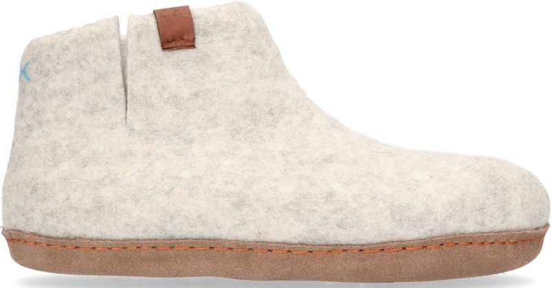 Tofvel - Mula - Wolvilt Sloffen - Grijs