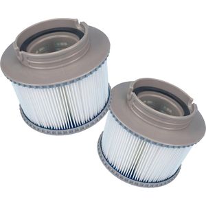 Set van twee Filters Cartridges voor MSPA opblaasbare Jacuzzi Onderhoud - LITE  2019 & Delight 2019/2020/2021