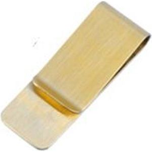 Mr. Pefe Moneyclip small Gold - Geldclip goudkleurig