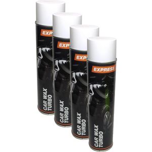 Turbo Wax Autowax spuit - 4x 600 ml