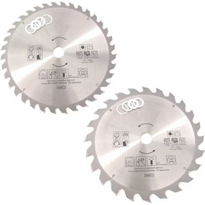 TCT 24&36 tands Cirkelzaagblad Ø 300x 3 x Ø 30mm Carbide tanden incl 4 verloopringen (30&31)