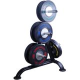 Lifemaxx Crossmaxx Competition Bumper Plate - Zwart - 50 mm - 10 kg