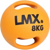 Lifemaxx LMX1250 Double Handle Medicine Ball