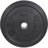 Crossmaxx Bumper Plates - 50mm - per stuk - 10 kilo - Zwart