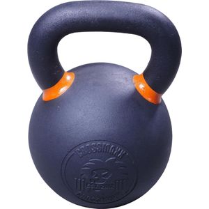 Lifemaxx Crossmaxx Kettlebell - Gietijzer met Poedercoating - Gewichten - 24 kg