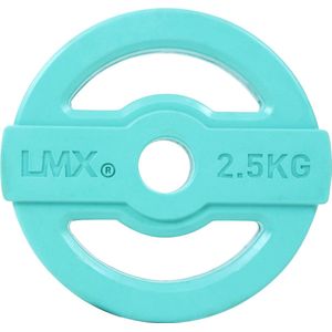 Lifemaxx Studio Pump Disc Halterschijf - 30 mm - 2,5 kg - Blauw