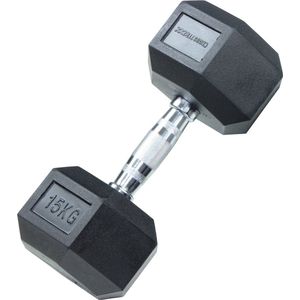 Lifemaxx Crossmaxx Hexagon Dumbbell - 1x 12,5 kg