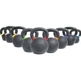 Lifemaxx Crossmaxx Kettlebell - Gietijzer met Poedercoating - 36 kg