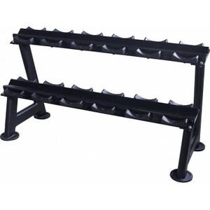 Lifemaxx LMX Dumbbellrack 12 Sets - Zwart
