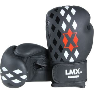Lifemaxx LMX Boxing Gloves Leather - Bokshandschoenen - 10 oz