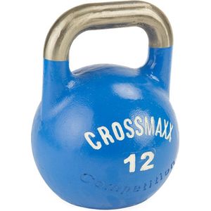 Lifemaxx Crossmaxx Competition Kettlebells - Blauw - 12 kg