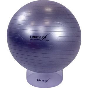 Lifemaxx Gymball - Anti-Burst Fitnessball - 75 cm - Zilver