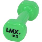 LMX Dumbbells - 2 x 1,0 kg - Vinyl - Groen