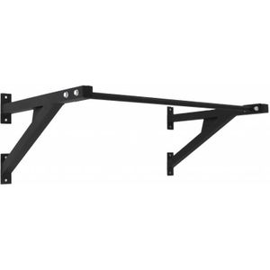 Lifemaxx Crossmaxx Wall Mounted Pull-up Rack - Zwart