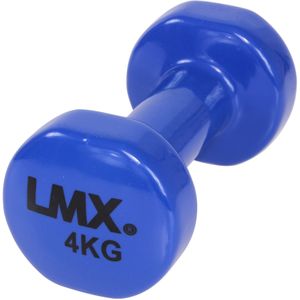 LMX. Vinyl Dumbbellset L 4kg L Donkerblauw