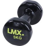 LMX. Vinyl dumbbellset l 5kg l Zwart