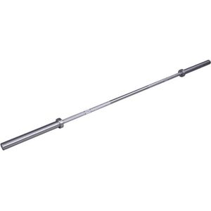 Lifemaxx Olympic Bar Halterstang - Barbell -  Geborsteld Staal - 220 cm