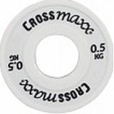 Lifemaxx Crossmaxx Elite Fractional Plate - Halterschijf - Gewichten - 50 Mm - Wit - 0.5 Kg