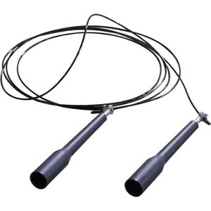 Crossmaxx speedrope - verstelbaar springtouw - 280 cm - zwart - Geschikt voor Crossfit l Fitness l Boksen