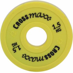 Crossmaxx Elite Fractional Plate - Per stuk - 1.5 kilo - Geel
