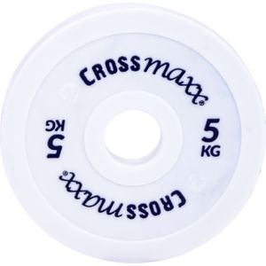 Crossmaxx Elite Fractional Plate - Per stuk - 5.0 kilo - Wit - 8462