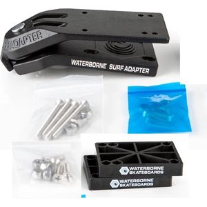 Waterborne Skateboard surf adapter black