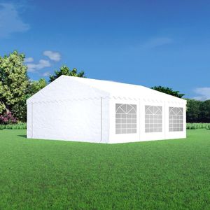 Partytent 6x6 PVC - Classic | Wit
