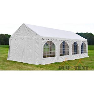 Partytent 8x4 PVC - Premium | Wit