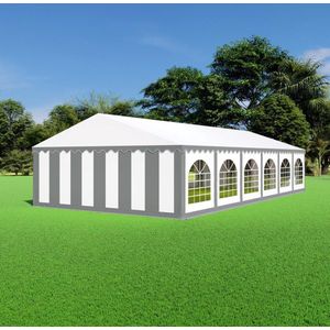 Partytent 6x12 PVC - Grondframe - 550 Gram per m2 - 72m2 Oppervlakte