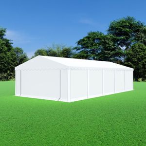 Opslagtent 6×10 PVC – Premium | Wit