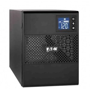 Eaton 5SC 1500 IEC Tour UPS - Line-Interactive UPS - 5SC1500I - Voeding 1500VA (8 IEC 10A stopcontacten) - Spanningsregeling (AVR) - UPS met display en USB-interface (inclusief USB-kabel) - Zwart